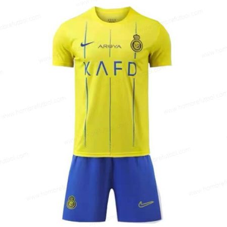 Camiseta Al-Nassr Niños Kit de Fútbol 23/24 1a Replica