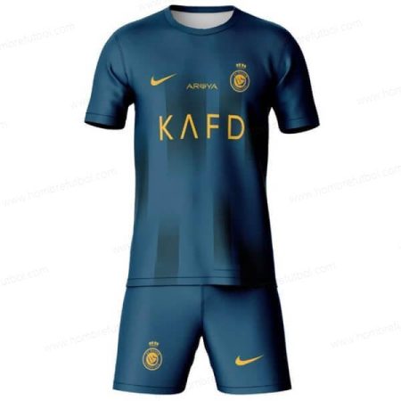 Camiseta Al-Nassr Niños Kit de Fútbol 23/24 2a Replica