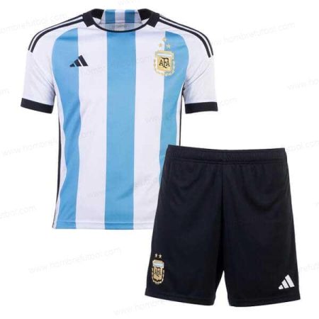 Camiseta Argentina Niños Kit de Fútbol 22/23 1a Replica
