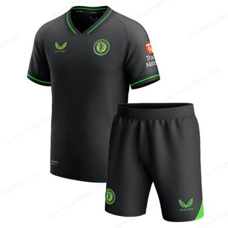 Camiseta Aston Villa Goalkeeper Niños Kit de Fútbol 23/24 Replica