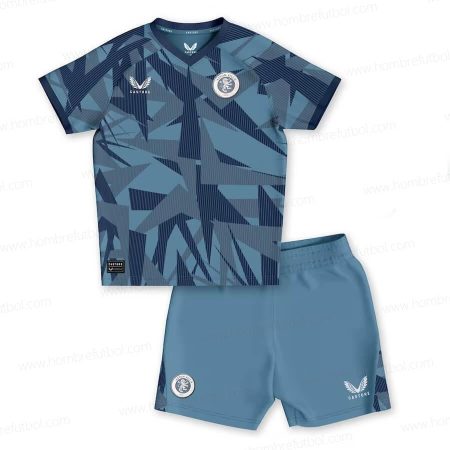 Camiseta Aston Villa Niños Kit de Fútbol 23/24 3a Replica