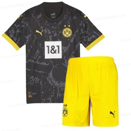 Camiseta BoRusia Dortmund Niños Kit de Fútbol 23/24 2a Replica