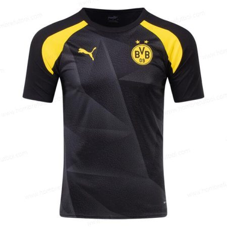 Camiseta BoRusia Dortmund Pre Match Camisa de fútbol – Negro Replica