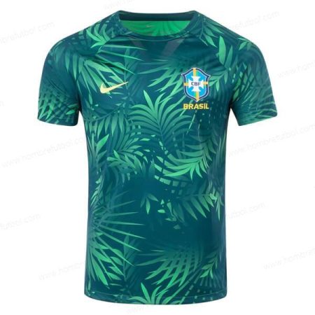Camiseta Brasil Pre Match Training Camiseta de fútbol Replica
