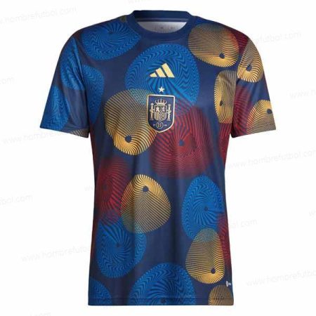 Camiseta España Pre Match Training Camiseta de fútbol Replica