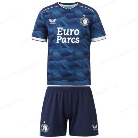 Camiseta Feyenoord Niños Kit de Fútbol 23/24 2a Replica
