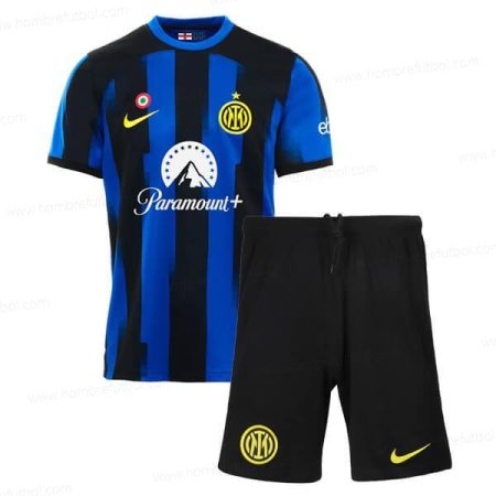 Camiseta Inter Milan Niños Kit de Fútbol 23/24 1a Replica