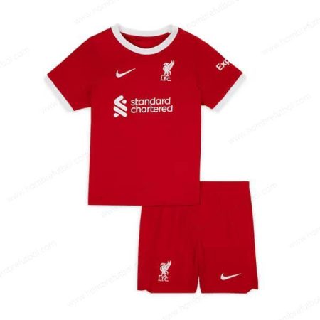 Camiseta Liverpool Niños Kit de Fútbol 23/24 1a Replica
