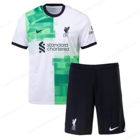 Camiseta Liverpool Niños Kit de Fútbol 23/24 2a Replica