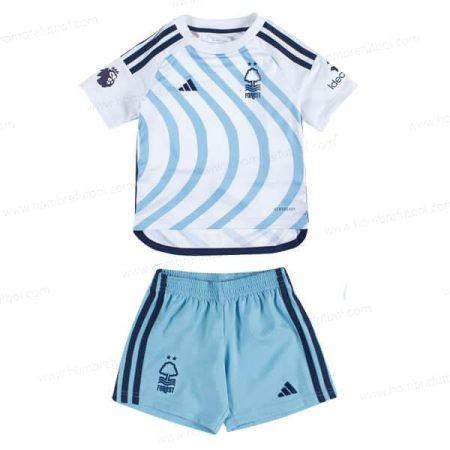 Camiseta Nottingham Forest Niños Kit de Fútbol 23/24 2a Replica
