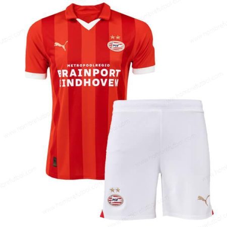 Camiseta PSV Eindhoven Niños Kit de Fútbol 23/24 1a Replica