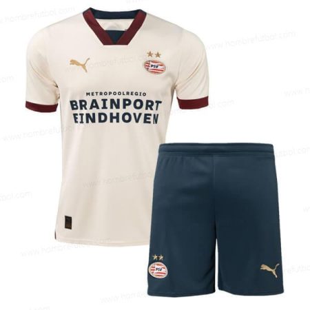 Camiseta PSV Eindhoven Niños Kit de Fútbol 23/24 2a Replica