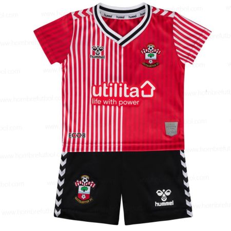 Camiseta Southampton Niños Kit de Fútbol 23/24 1a Replica