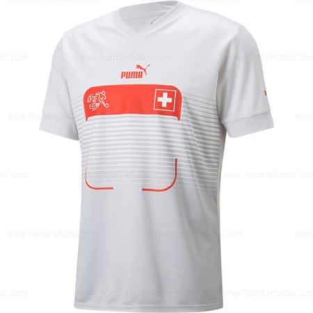 Camiseta Suiza Camisa de fútbol 2022 2a Replica