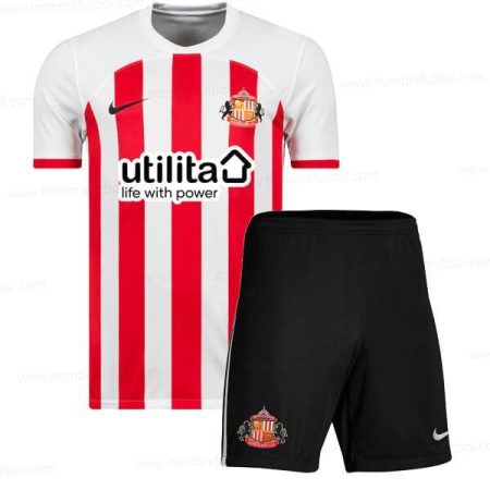 Camiseta Sunderland Niños Kit de Fútbol 23/24 1a Replica