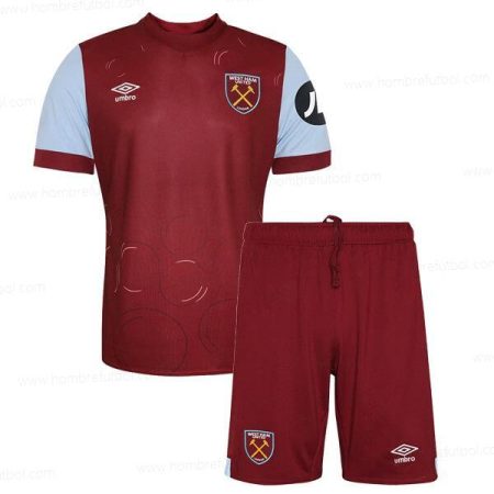 Camiseta West Ham Niños Kit de Fútbol 23/24 1a Replica