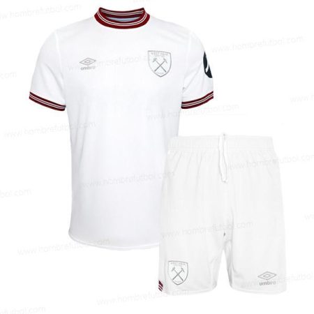 Camiseta West Ham Niños Kit de Fútbol 23/24 2a Replica